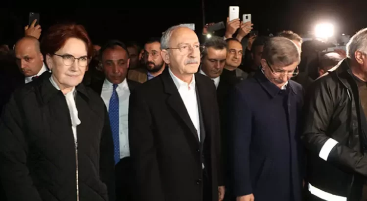 Kilicdaroglu Aksener ve Davutoglu sel felaketinin yasandigi sanliurfada habermeydan