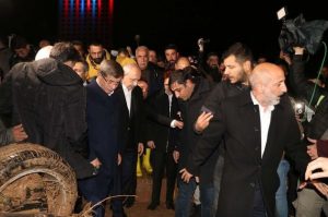 Kilicdaroglu Aksener ve Davutoglu sel felaketinin yasandigi sanliurfada2 habermeydan