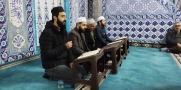 Muş Varto’da Berat Kandili programına ilgi yoğundu