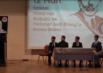 Muş’ta İstiklal Marşı’nın Kabulü ve Mehmet Akif Ersoy’u Anma Günü düzenlendi