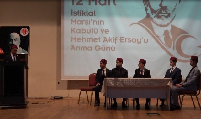 Musta Istiklal Marsinin Kabulu ve Mehmet Akif Ersoyu Anma Gunu duzenlendi Habermeydan