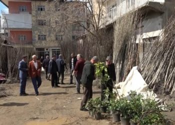 Muş’ta havaların erken ısınmasıyla fidan satışları başladı