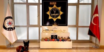 Muş’ta 18 kilo 900 gram uyuşturucu yakalandı