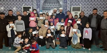 Sinop Türkeli’de gençler ibadette yarıştı