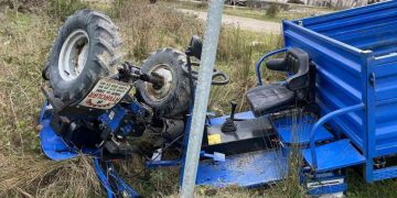 Sinop’ta patpat ikiye bölündü