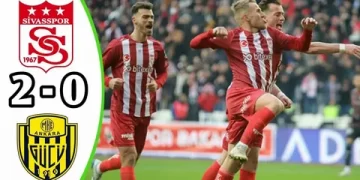 Sivasspor Ankaragücü’nü 2 golle geçti