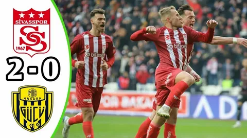 Sivasspor Ankaragucunu 2 golle gecti Habermeydan