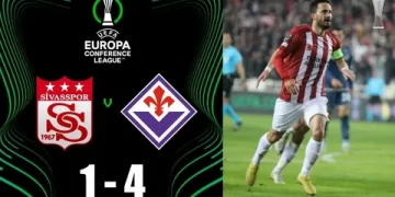 Sivasspor – Fiorentina: 1-4