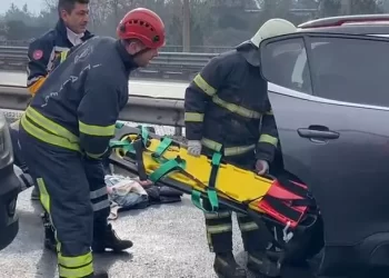 TEM Otoyolu’nda zincirleme kaza