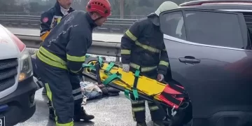 TEM Otoyolu’nda zincirleme kaza