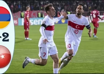 Türkiye, Ermenistan’ı Erivan’da 2-1 mağlup etti