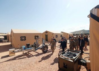 NATO Hatay’daki çadır kent inşaatını sürdürüyor