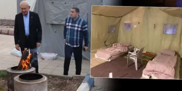 Kılıçdaroğlu geceyi deprem bölgesinde geçirdi