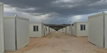 Malatya’da kurulan konteyner kentte hayat başlıyor