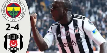 Beşiktaş, deplasmanda Fenerbahçe’yi 4-2 yendi
