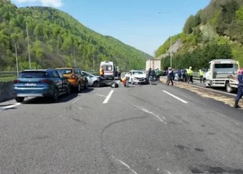 Bolu’da zincirleme kaza!