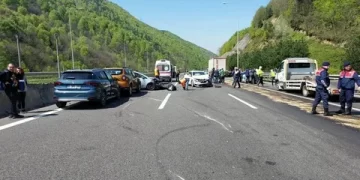Bolu’da zincirleme kaza!