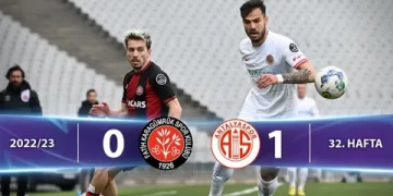 Fatih Karagümrük 0-1 Antalyaspor