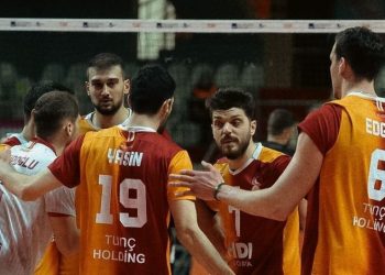 Galatasaray HDI Sigorta set kaybetmeden turladı