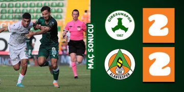 Giresunspor ile Alanyaspor yenişemedi