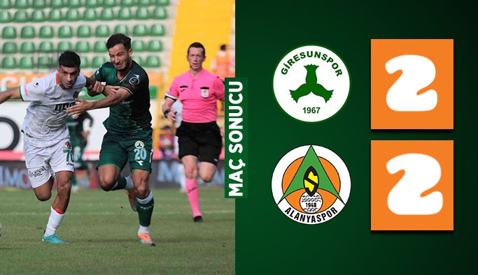 Giresunspor ile Alanyaspor yenisemedi Habermeydan