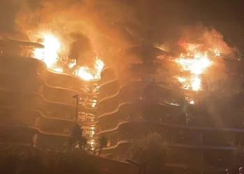 İzmir Narlıdere’de korkutan yangın!