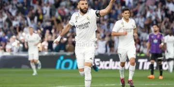 Karim Benzema 7 dakikada hat-trick yaptı!