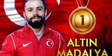 Milli güreşçi Adem Burak Uzun, Avrupa Şampiyonu oldu