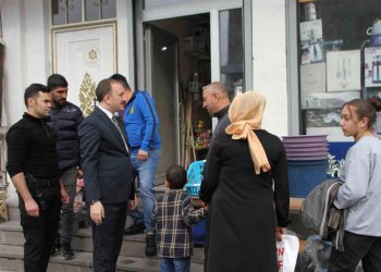 Muş Malazgirt Kaymakamı’ndan esnaf ziyareti