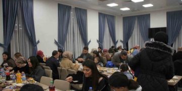 Muş Malazgirt’te gençlik ve spor ailesi iftar yemeğinde buluştu