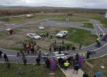 Muş’ta Orgeneral Arif Çetin, adının verildiği trafik eğitim parkının açılışını yaptı