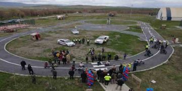 Muş’ta Orgeneral Arif Çetin, adının verildiği trafik eğitim parkının açılışını yaptı