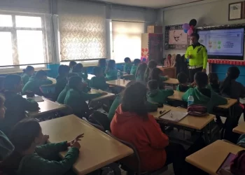 Sinop Türkeli’de öğrencilere trafik eğitimi verildi