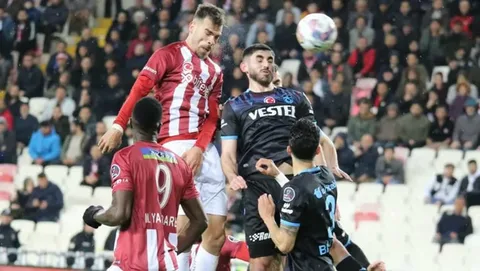 Sivasspor Trabzonsporu 4 1 yendi Habermeydan