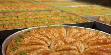 Gaziantep’te bayram öncesi baklava üretimi 2 kat arttı
