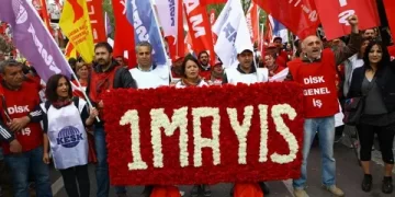 1 Mayıs Emek ve Dayanışma Günü kutlaması