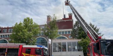 Ankara’da özel bir hastanede yangın çıktı
