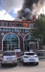 Ankarada ozel bir hastanede yangin2 habermeydan
