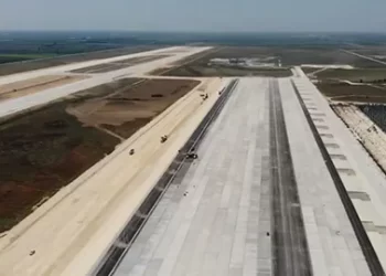 Çukurova Bölgesel Havalimanı’nda ilk test uçuşu gerçekleşti