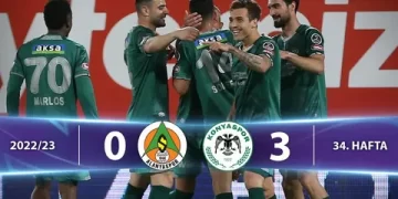 Alanyaspor 0-3 Konyaspor