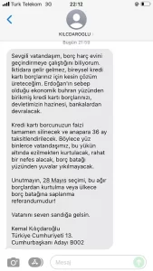 btk den kilicdaroglu nun sms leri icin yasak karari habermeydan