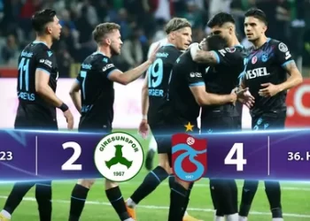 Giresunspor 2-4 Trabzonspor