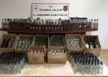 İstanbul’da sahte içki depolarına operasyon düzenlendi
