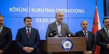Bakan Soylu açıkladı: 52 ilde gerçekleştirilen ‘kökünü kurutma’ operasyonunda 524 şüpheli yakalandı