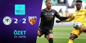 Konyaspor 2-2 Kayserispor