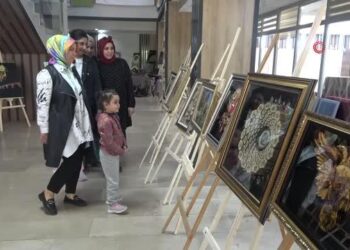Muş Gençlik Merkezi’nde yılsonu sergisi