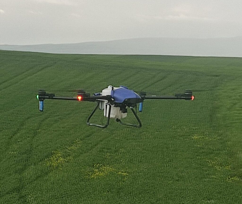 mus malazgirt te drone ile ilaclama donemhabermeydan