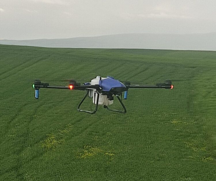 mus malazgirt te drone ile ilaclama donemhabermeydan