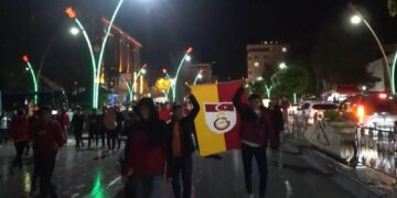 Muş’ta Galatasaray’ın 23. şampiyonluk sevinci