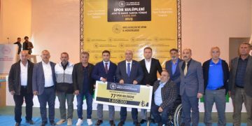 Muş’taki spor kulüplerine 1 milyon 650 bin ayni ve nakdi destek